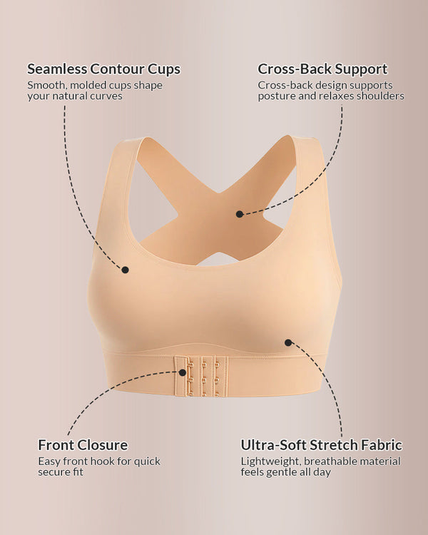 PostureLift⢠Wide Band Posture Correcting Lift Bra